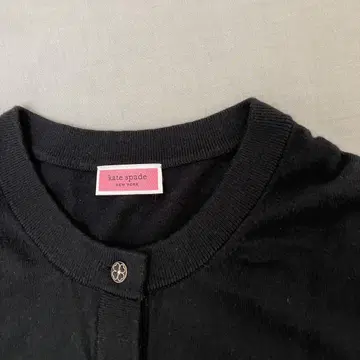 케이트 스페이드 블랙 가디건