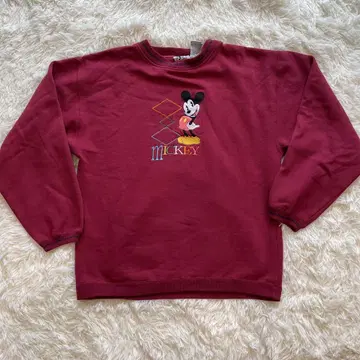 90s L Disney 빈티지 미키 클래식 맨투맨