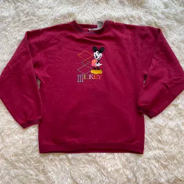 90s L Disney 빈티지 미키 클래식 맨투맨
