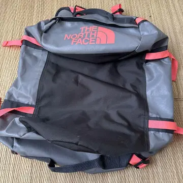 THE NORTH FACE 더플백 그레이/블랙/핑크