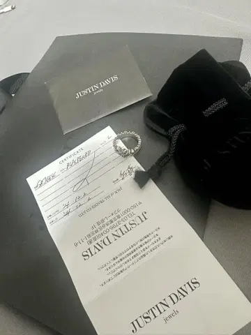 JUSTIN DAVIS 저스틴 데이비스 반지