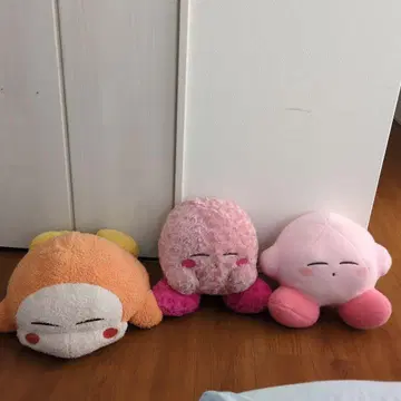커비 봉제 인형 3개 세트