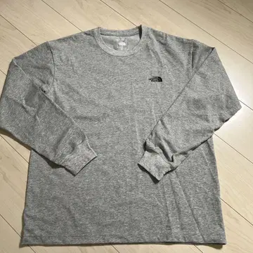 THE NORTH FACE 긴팔T셔츠 XL 그레이
