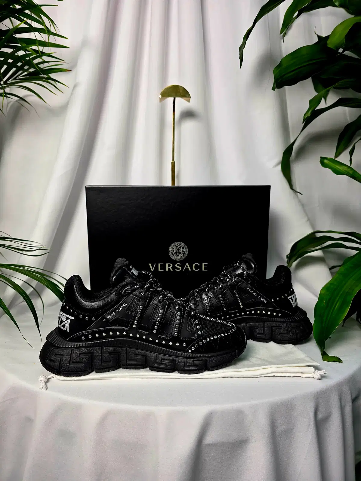 [Authentic] (Like New) Versace Trigreca Sneakers