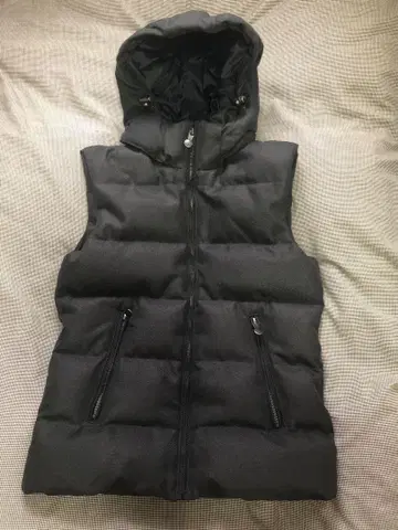 추가 가격 인하 PYRENEX Heritage 그레이 다운 베스트 XS