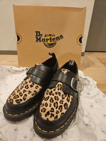 닥터마틴 레오파드 몽크 슈즈