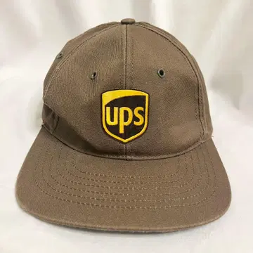 UPS 광고 CAP 브라운 USA 제조
