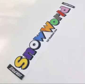 SnowMan 스노우만 스타디움 투어 머플러 타월