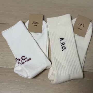 [ 새상품 ] A.P.C 삭스 2족 세트