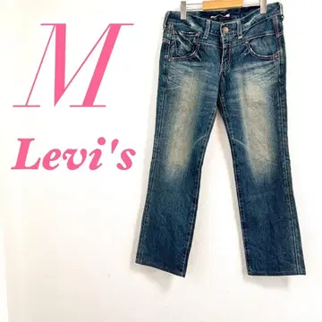 Levi's 리바이스 블루 데님 팬츠 M 청바지 일본제 면 100%