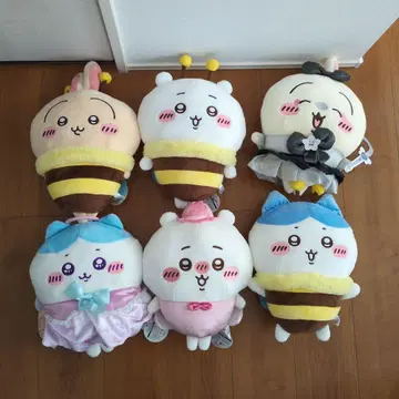 치이카와 봉제 인형 6체 세트