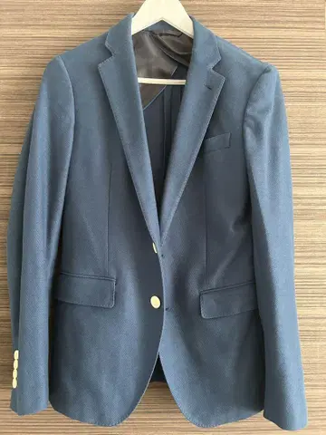 BEAMS HEART 테일러드 자켓 사이즈 46 네이비 M