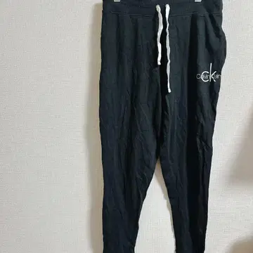 Calvin Klein 블랙 조거 팬츠