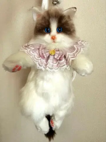 고양이 봉제 인형 백팩