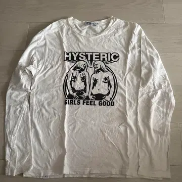 HYSTERIC GLAMOUR 긴팔 프린트 티셔츠