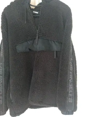XLARGE 보아 플리스 풀오버 자켓 후드티
