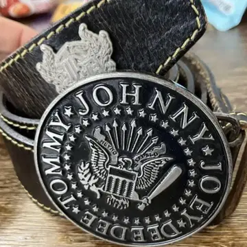 RAMONES 펑크 록의 왕 밴드 라몬즈 가죽 벨트
