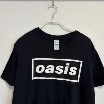 2020 oasis 오아시스 밴T 밴딩 블랙 음악T 락