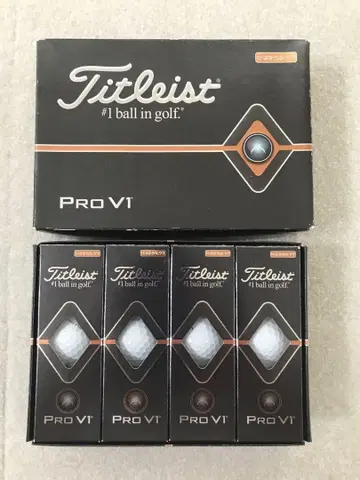 [ 미사용 ] Titleist Pro V1 골프공 1더즌