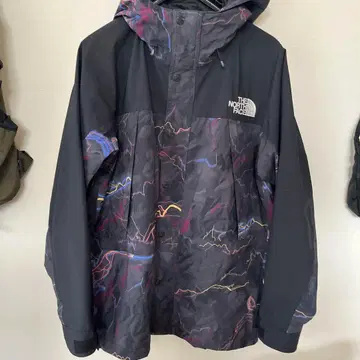 THE NORTH FACE 마운틴 라이트 파카 M 블랙/멀티 컬러