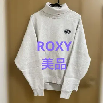 ROXY 터틀넥 맨투맨 그레이