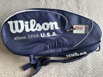 Wilson(윌슨) 테니스 라켓 백 네이비