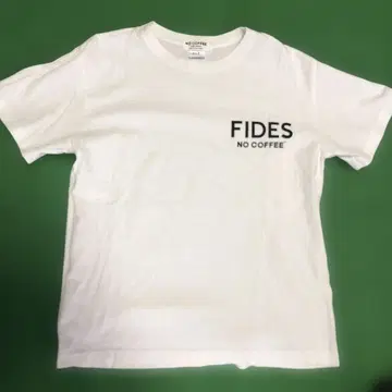 FIDES NO COFFEE T셔츠 M 사이즈