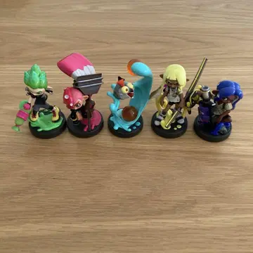 스플래툰 amiibo 5체 세트