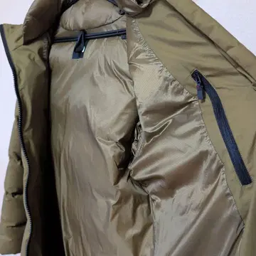 THE NORTH FACE 윈드스토퍼 다운쉘 코트 카키 L