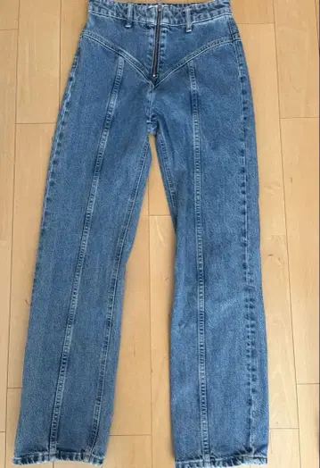 ZARA 하이웨스트 데님 팬츠 EUR34