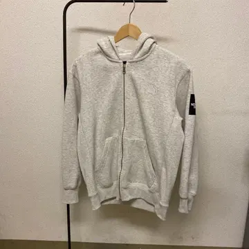 THE NORTH FACE 그레이 후드 부착 후드티 M