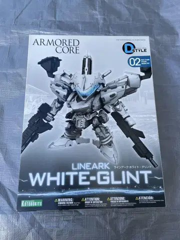 아머드 코어 D 스타일 라인아크 화이트 그린토 미조립
