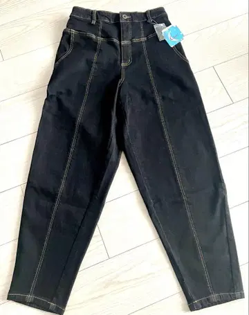 Kikki 안쪽 미세 기모 스티치 디자인 스트레치 데님 P.