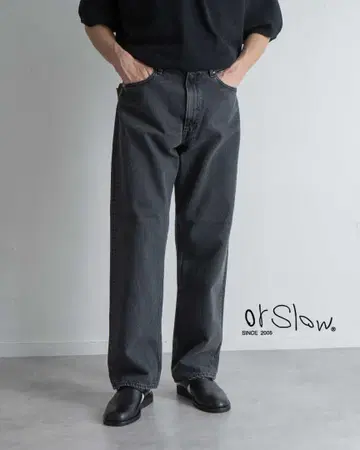 [새상품급] or Slow/101 DAD'S FIT DENIM PANTS