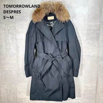 DESPRES 투모로우랜드 트렌치코트 라이너 퍼 탈부착 가능 SM