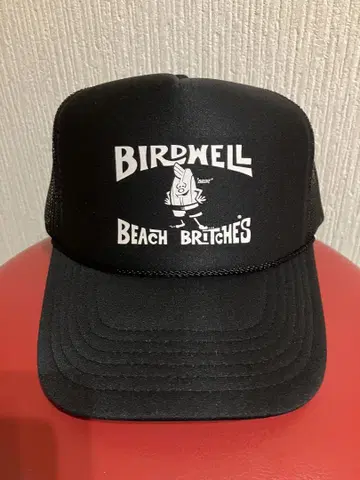 BIRDWELL 트래커 캡 블랙 새상품급
