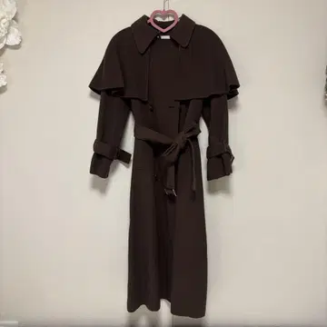 snidel 브라운 롱 코트