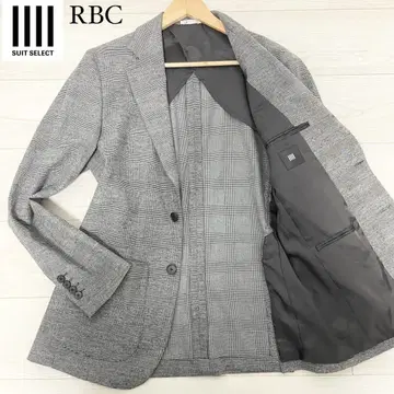 새상품급 RBC 정장 셀렉트 테일러드 자켓 언컨 L 체크