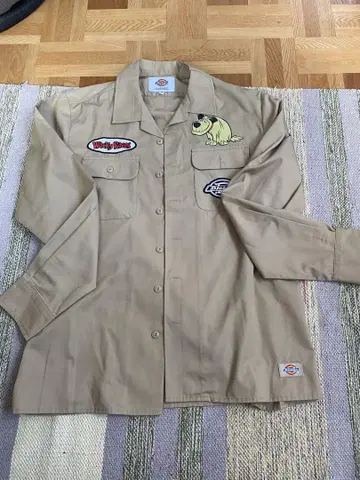 Dickies 치키치키 머신 레이싱 워크 셔츠 M 사이즈