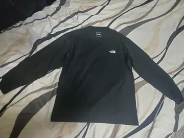 THE NORTH FACE 블랙 롱 슬리브 M 롱티