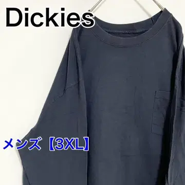 YAV30 [US 수입] Dickies(디키즈) 롱T [3XL] 네이비