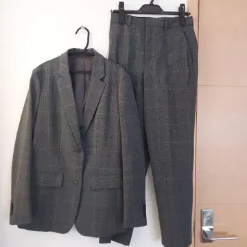 유니클로 자켓 팬츠 셋업 S