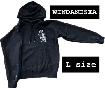 [ WIND AND SEA ] 윈드앤씨 후드티 L 사이즈