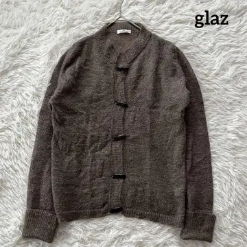 glaz  모헤어 울 가디건 더플 버튼 일본제