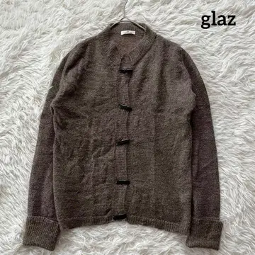 glaz  모헤어 울 가디건 더플 버튼 일본제