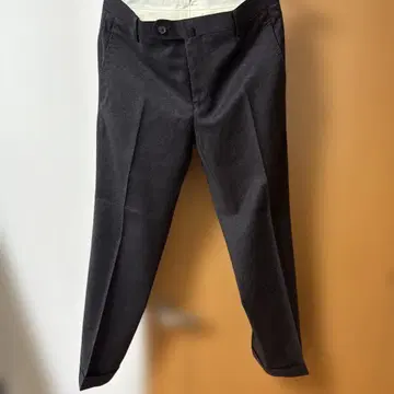 카노니코 브라운 플란넬 슬랙스 SS 사이즈