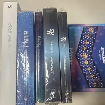 SnowMan 라이브 DVD 묶음 판매