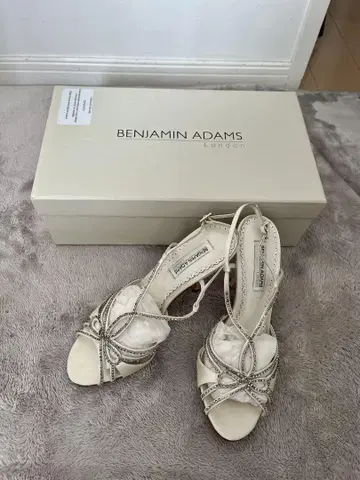 BENJAMIN ADAMS 브라이덜 신발 비쥬 35.5