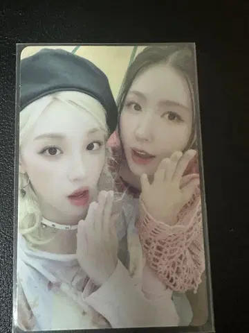 i-dle 아이들 고베 회장 한정판 CD 혜택 트레이딩 카드 우기 소연