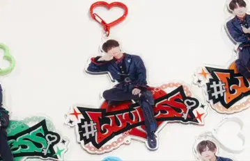 #Luvless 유마 앉아 실사 아크링 키링